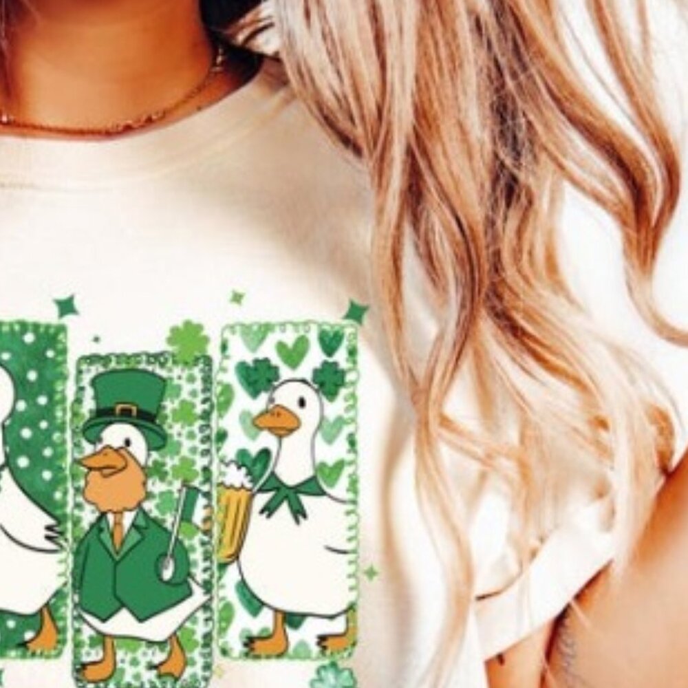 St Patrick's Day Shirt, Cute St Patrick's Tshirt - Picture 3 of 4